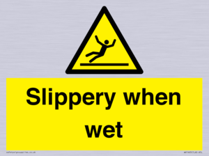 slippery when wet